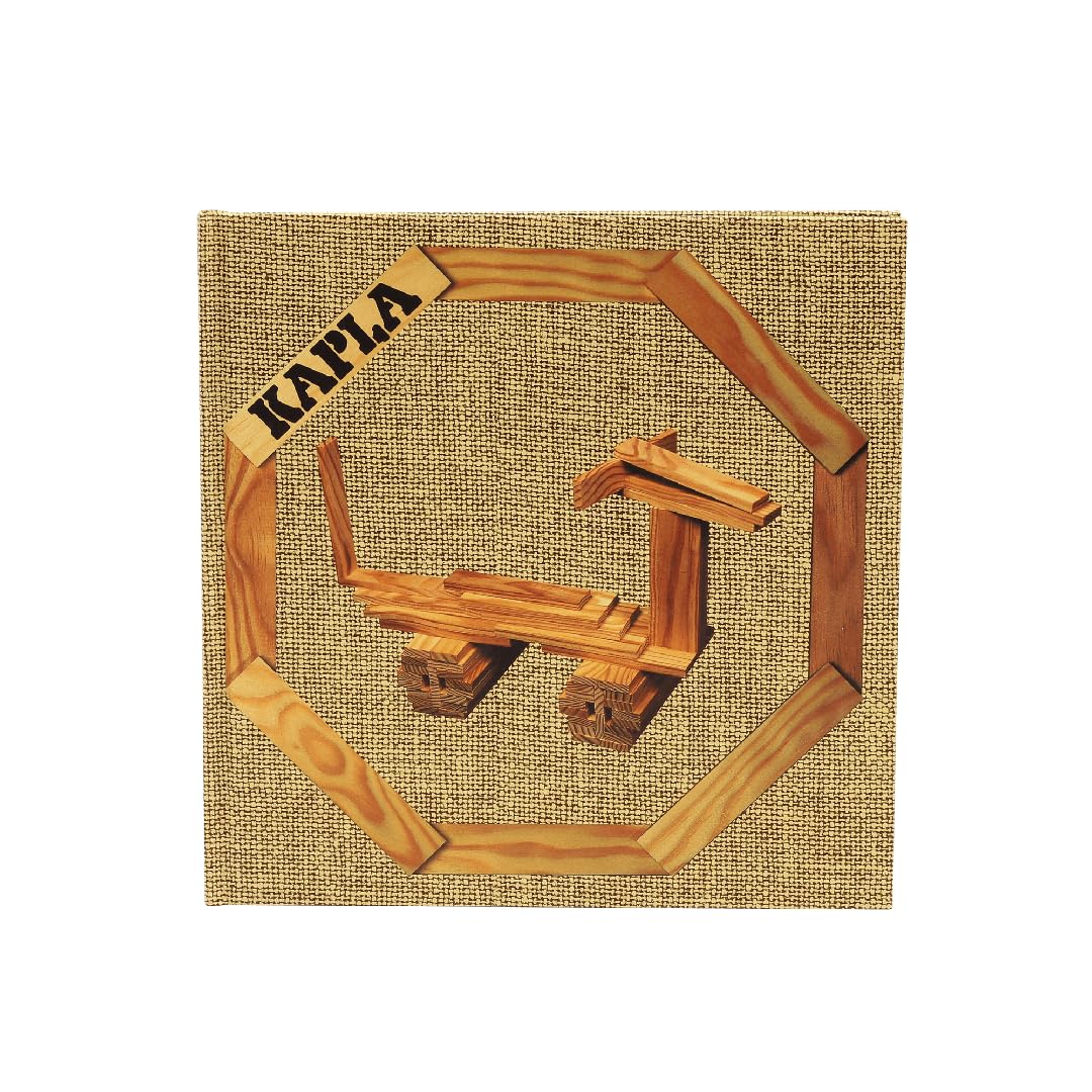 kapla-holzbaukasten-280-steine-in-holzkiste-mit-kunstbuch-konstruktionsspiel image 3