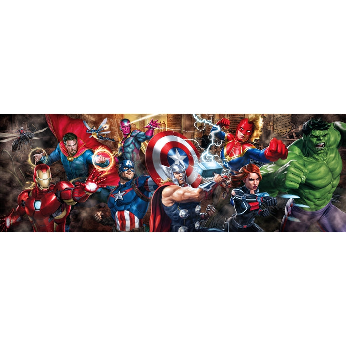 clementoni-marvel-puzzle-1000-teile-98-x-33-cm-panorama image 2