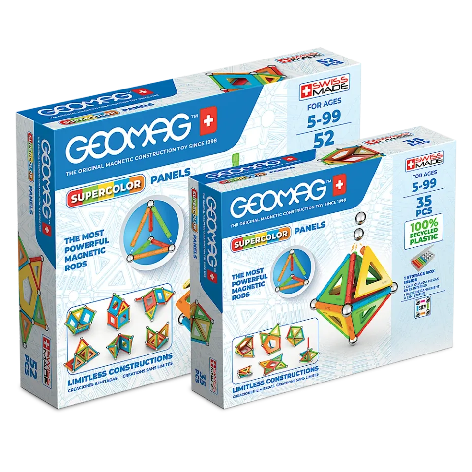 geomag-supercolor-bundle-petit-kompaktes-magnetisches-bauset image 1