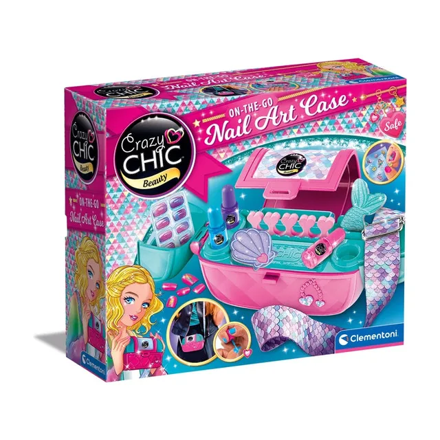 clementoni-crazy-chic-nail-art-tasche-f-r-unterwegs-beauty-set image 1