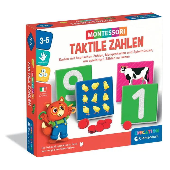 clementoni-montessori-taktile-zahlen-lernspiel-4-6-jahre image 1