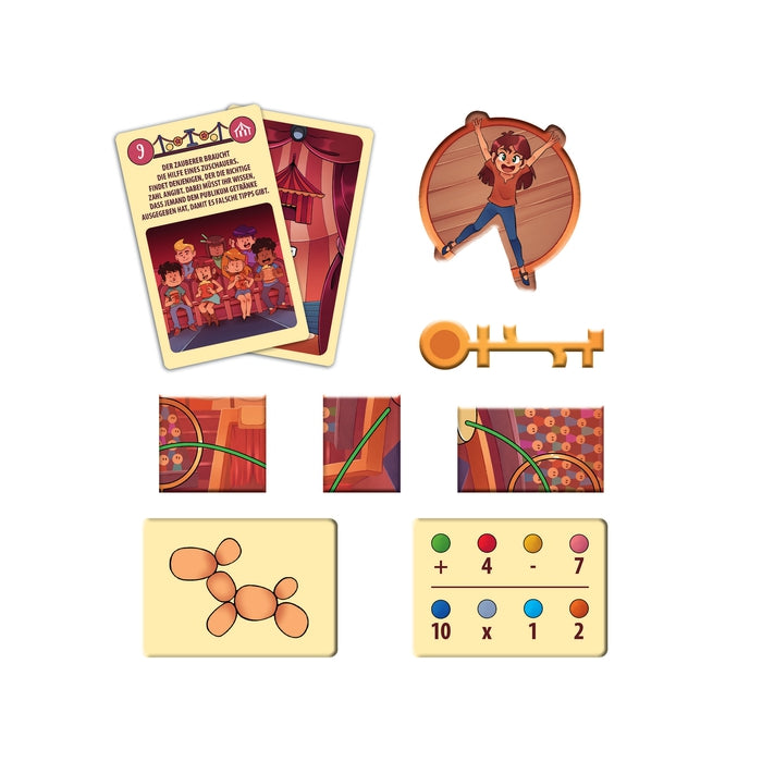 clementoni-galileo-games-escape-game-junior-abenteuer-in-der-manege-kartenspiel image 2