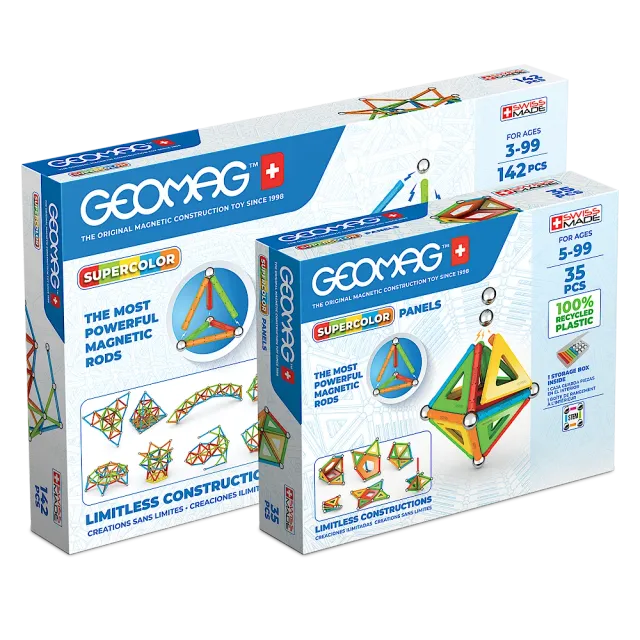 geomag-supercolor-bundle-xl-gro-es-magnetisches-konstruktionsspiel-set image 1