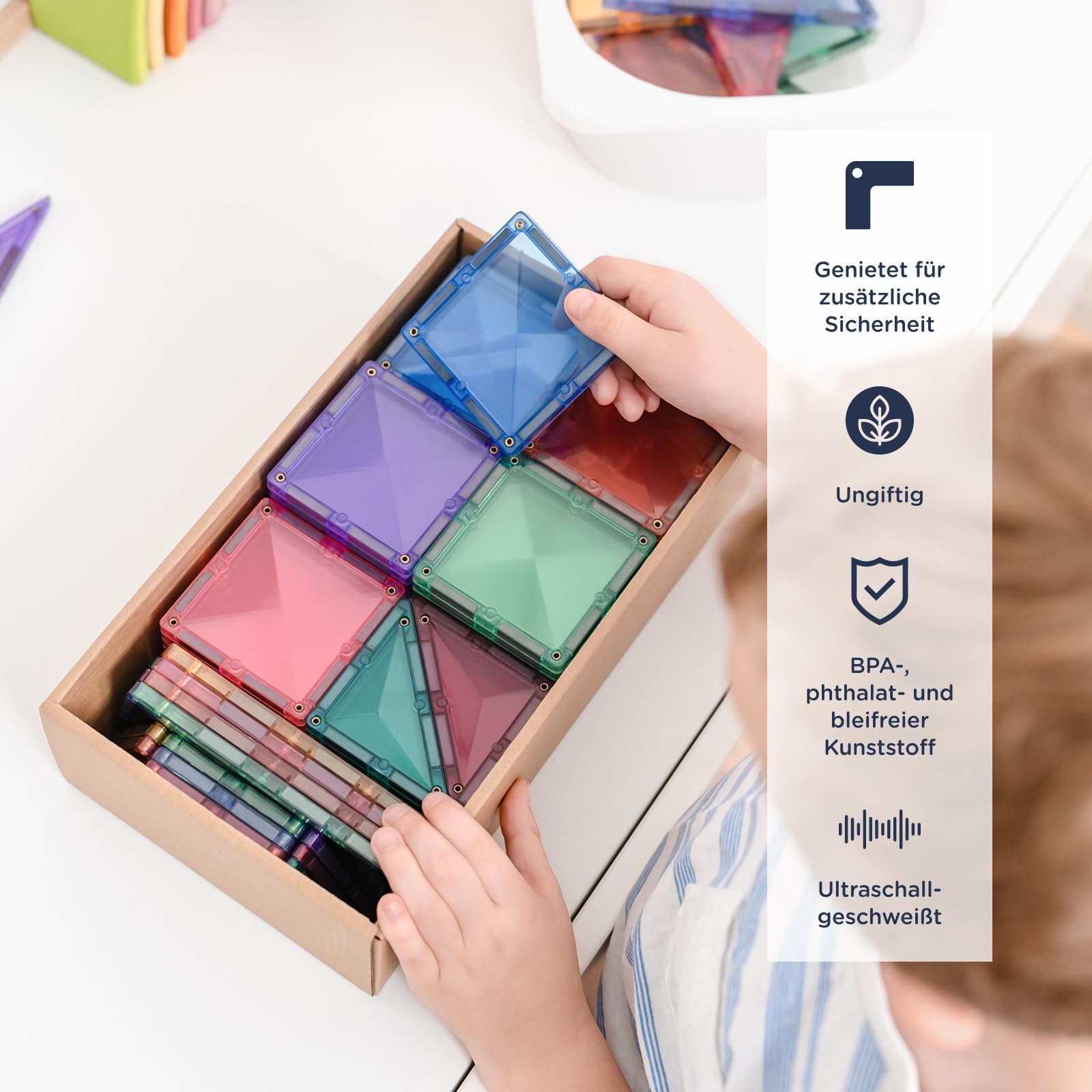 connetix-pastell-starterpaket-64-st-ck-magnetische-fliesen-magnetbausteine image 3