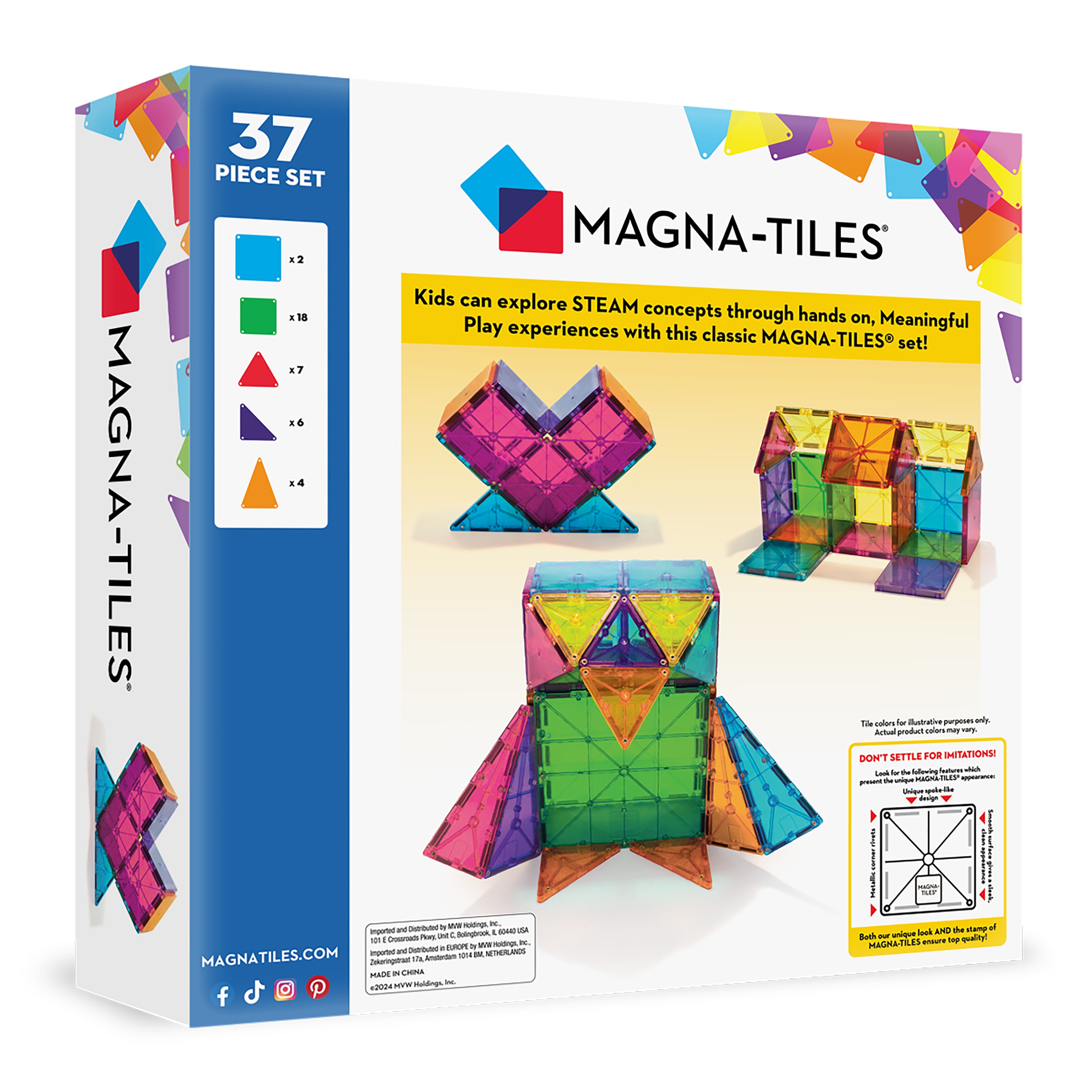 magna-tiles-classic-37-teile-magnetisches-konstruktionsspiel-starter-set image 8