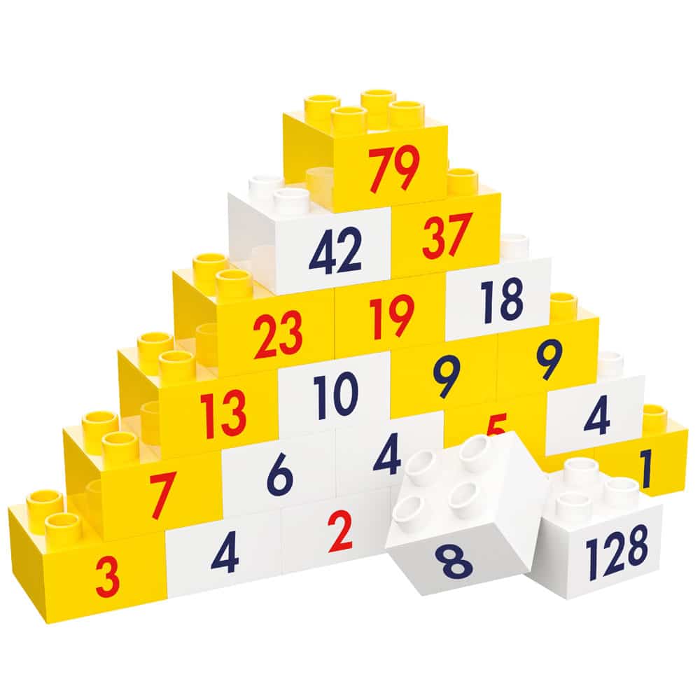 hubelino-lernbausteine-zahlenpyramiden-nach-prof-kortenkamp-mathe-bauset image 2