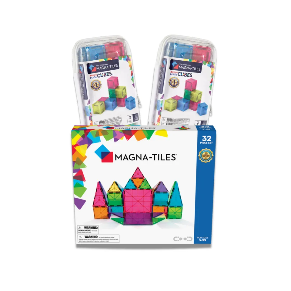magna-tiles-early-learning-bundle-magnet-bauset image 1