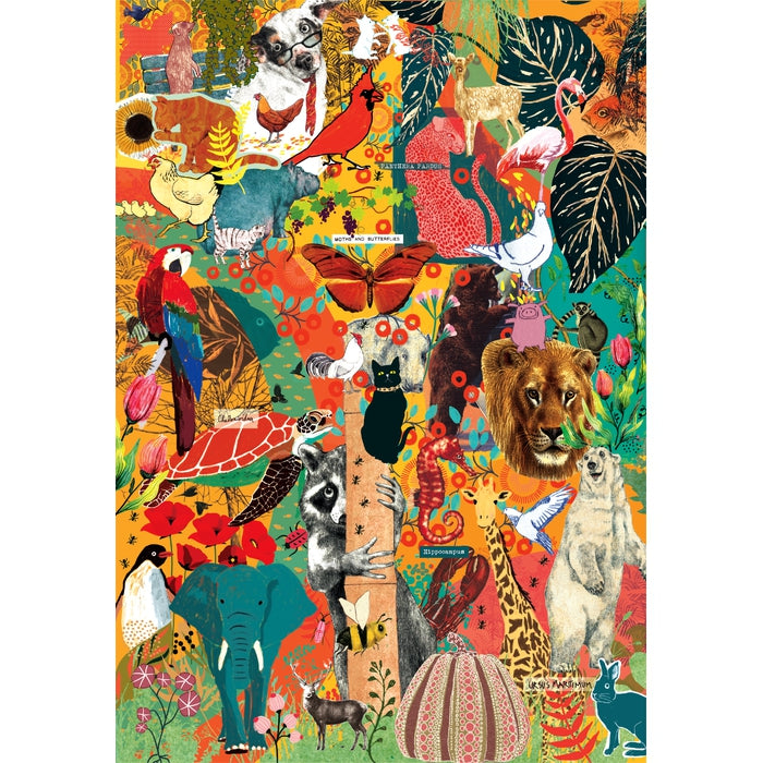 clementoni-more-is-more-animal-botanics-puzzle-1000-teile-70-x-50-cm image 2