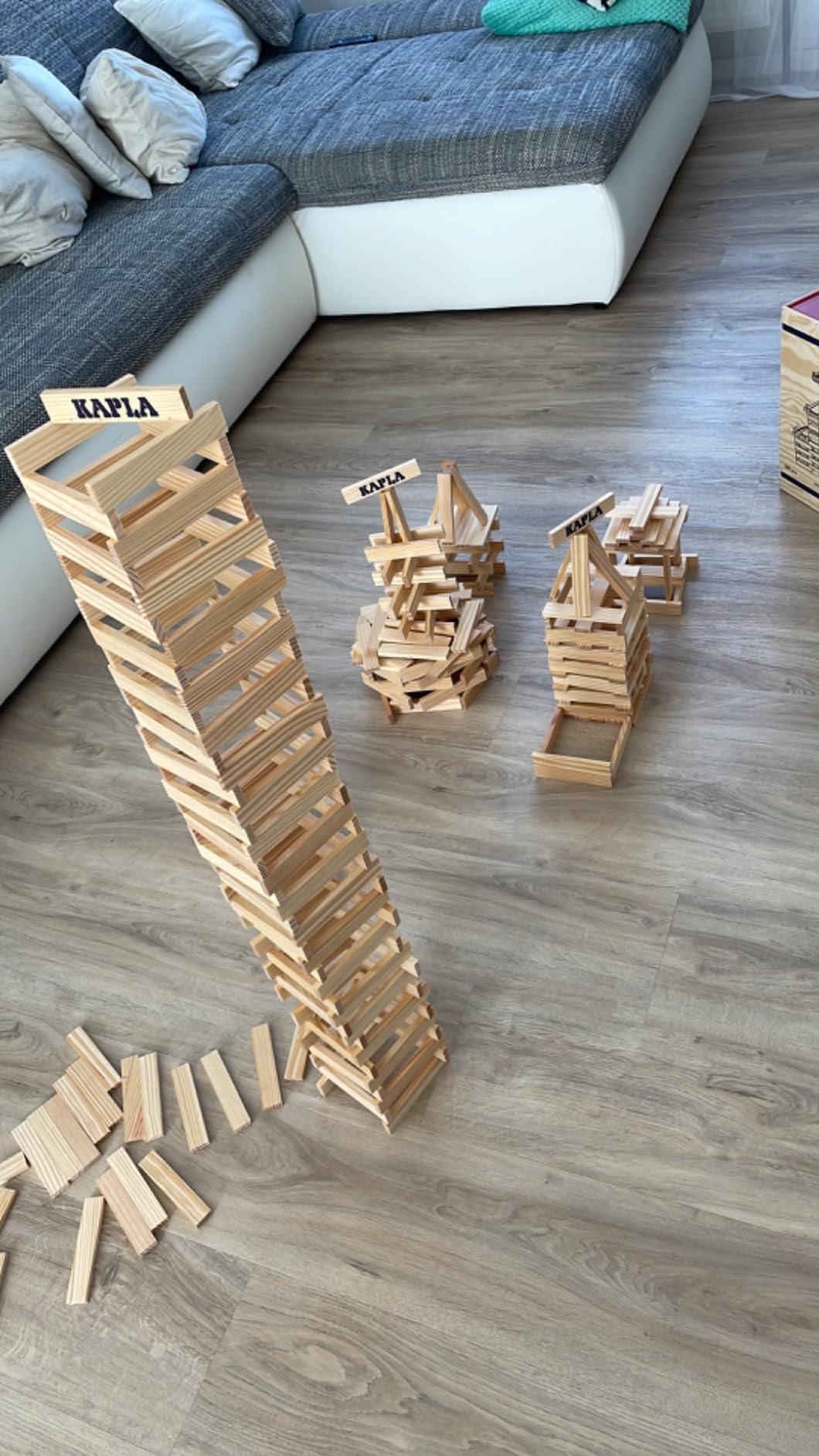 Holzkiste ist Gold wert