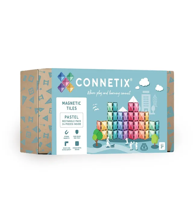 connetix-magnetbausteine-pastell-rechteck-pack-24-st-ck image 1