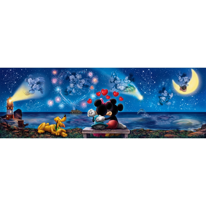 clementoni-mickey-minnie-puzzle-1000-teile-panorama image 2