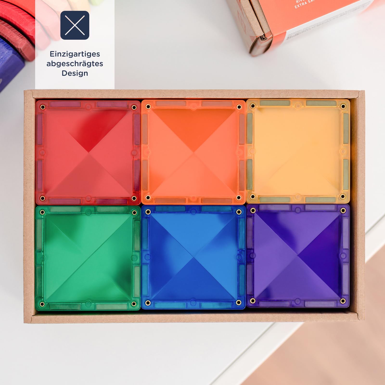 connetix-regenbogen-quadrat-pack-magnetbausteine-42-st-ck image 4