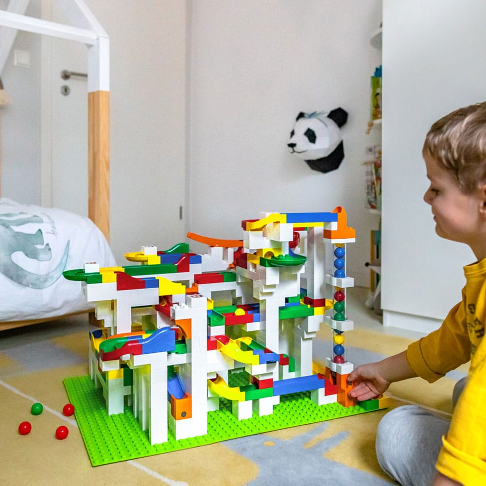 hubelino-mega-building-box-gro-e-kugelbahn-xxl-konstruktionsset image 4