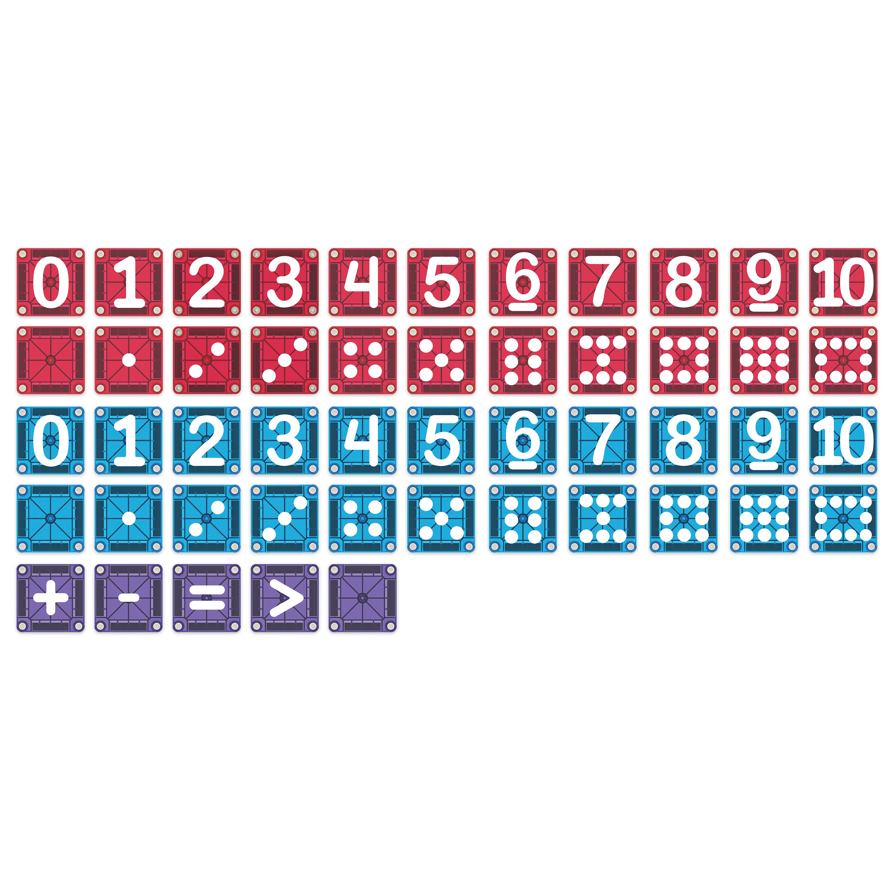 magna-tiles-micromags-learn-numbers-56-teiliges-magnet-bauset image 3