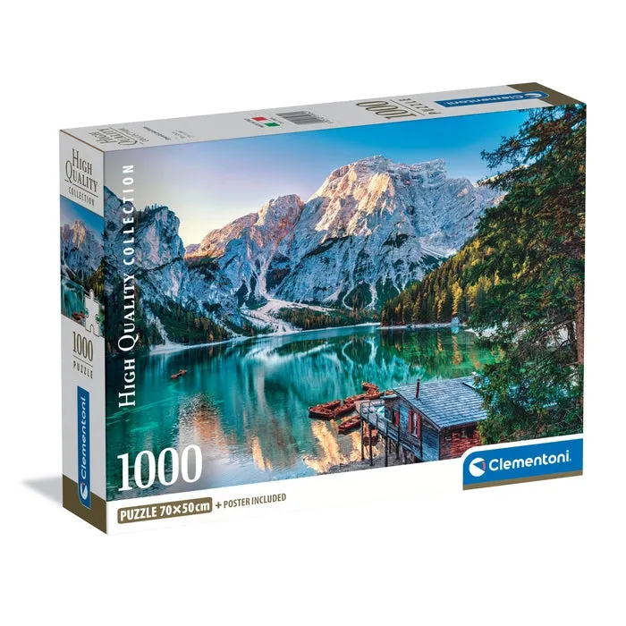 clementoni-emerald-lake-braies-puzzle-1000-teile-70-x-50-cm image 1