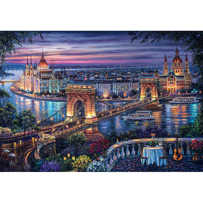 clementoni-lights-of-the-danube-puzzle-1000-teile-70-x-50-cm image 2