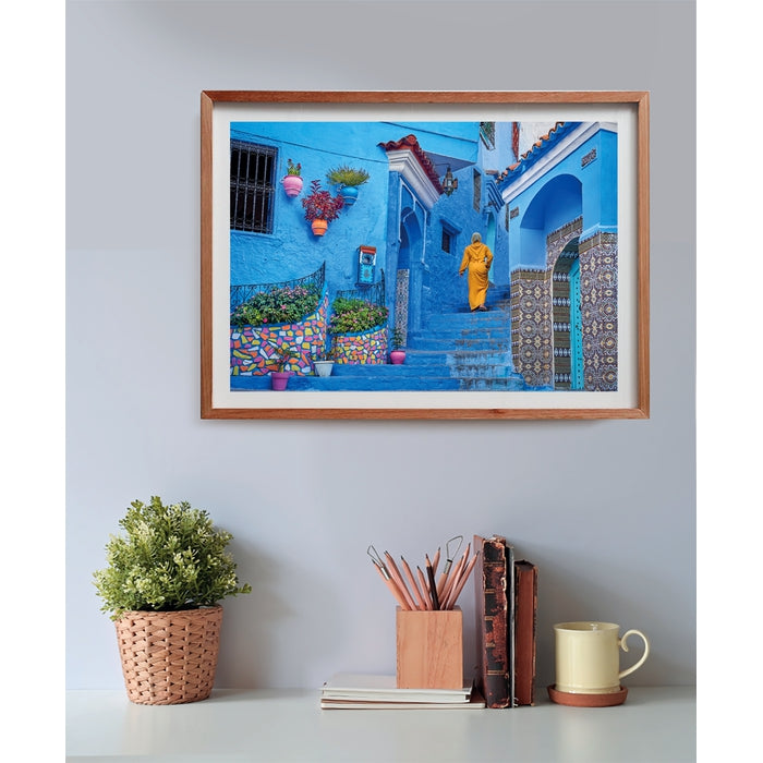 clementoni-blue-street-of-chefchaouen-puzzle-500-teile image 3