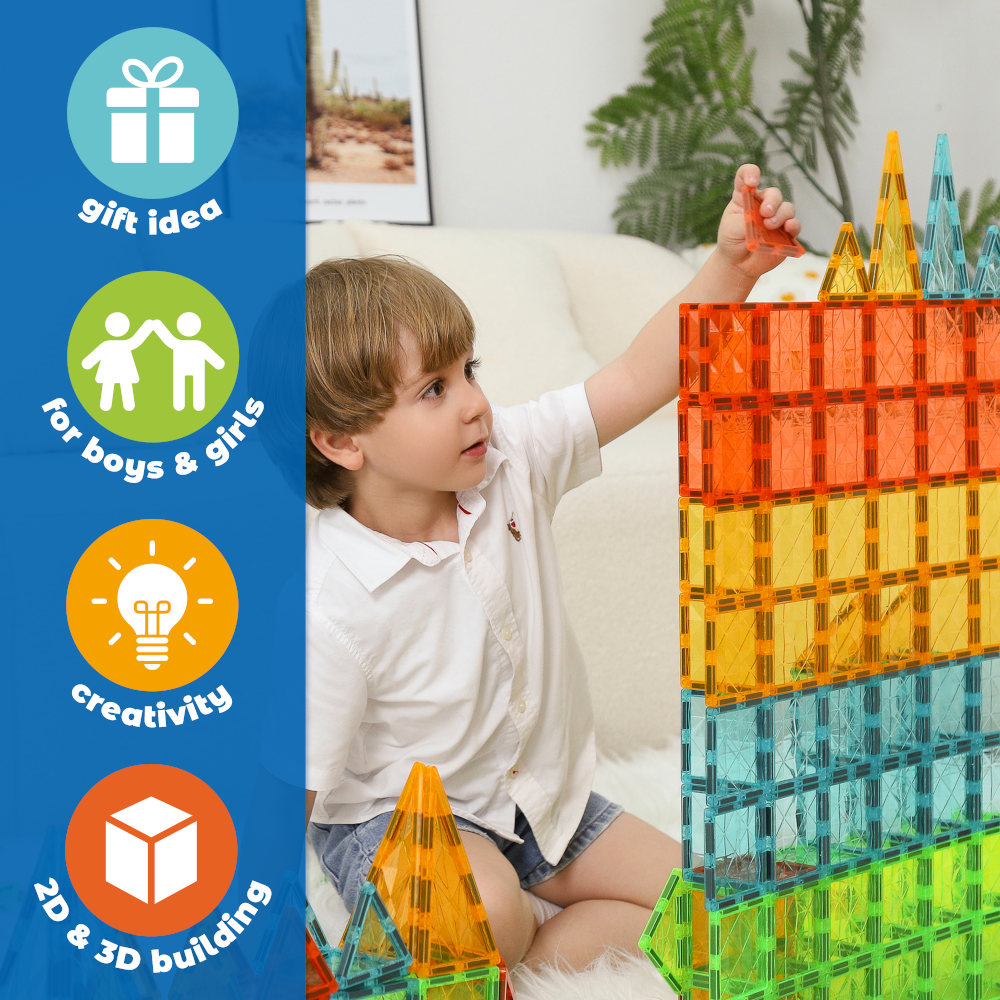 geomag-magnetic-tiles-gems-60-cod-4103-magnetplatten-60-teilig image 2