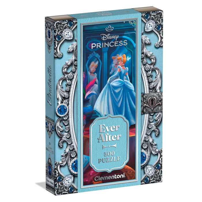 clementoni-cinderella-puzzle-500-teile-disney-prinzessinnen image 1