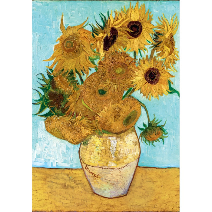 clementoni-sunflowers-kunst-puzzle-1000-teile image 2