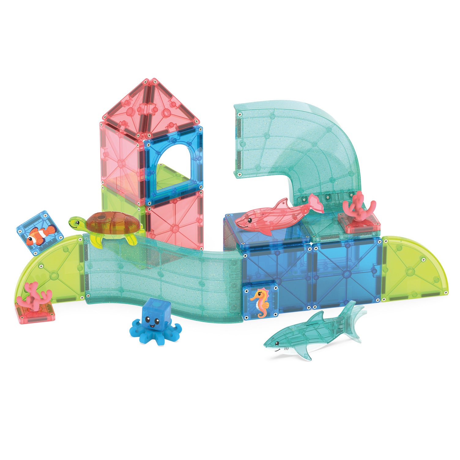 magna-tiles-coral-reef-25-teiliges-magnetisches-konstruktionsspiel image 6