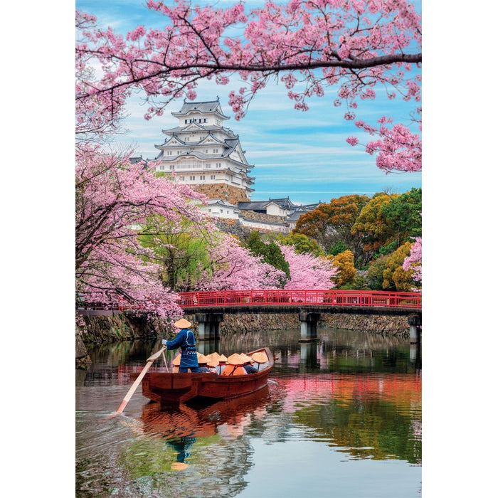 clementoni-himeji-castle-in-spring-puzzle-1000-teile-70-x-50-cm image 2