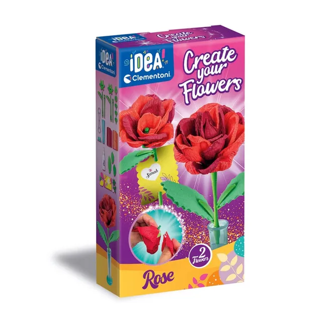 clementoni-create-your-flowers-rose-kreativset-zum-zusammenbauen-und-gestalten-v image 1
