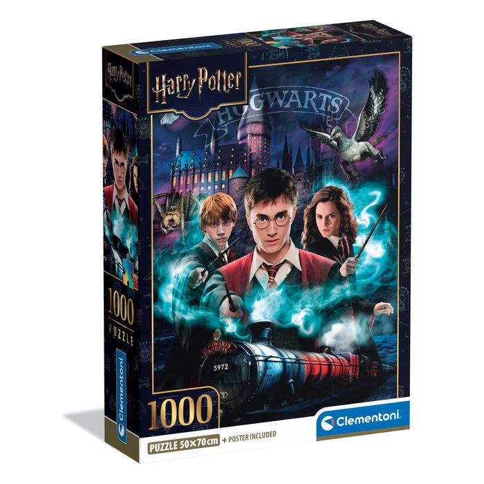 clementoni-puzzle-harry-potter-1000-teile-70-x-50-cm image 1