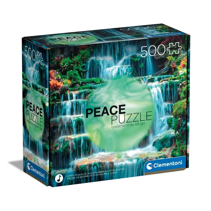 clementoni-peace-puzzle-the-flow-500-teile-49-x-36-cm image 1