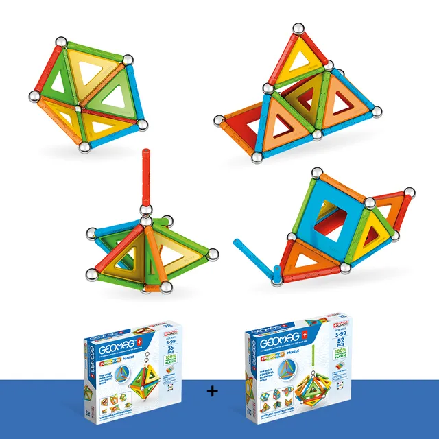 geomag-bundle-classic-boy-magnetisches-bau-und-konstruktionsspiel image 1