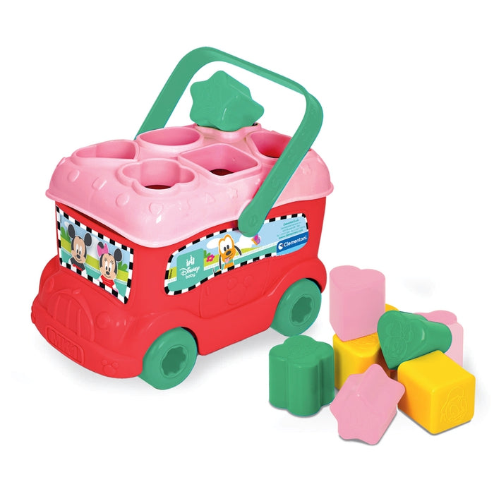 clementoni-disney-baby-baby-minnie-sortierbus-mit-9-formen image 1