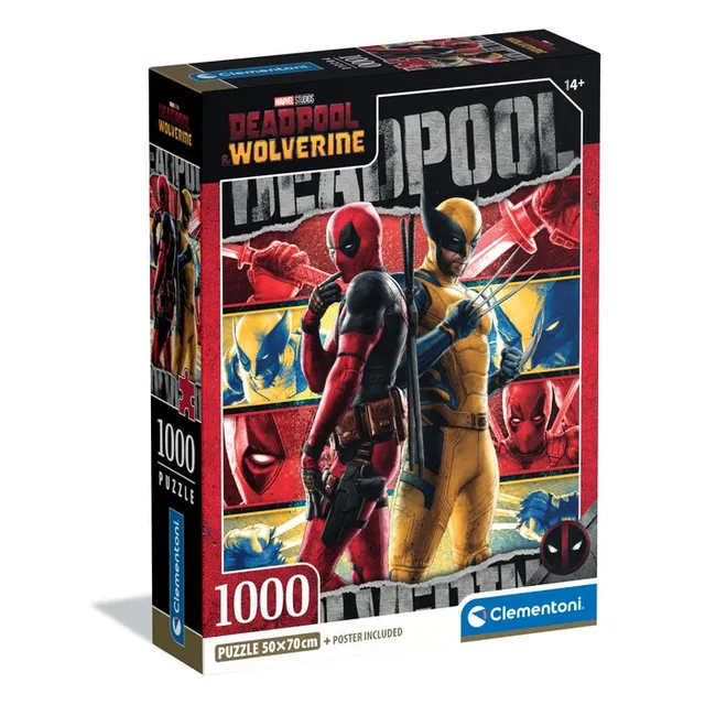 clementoni-marvel-deadpool-puzzle-1000-teile-70-x-50-cm image 1