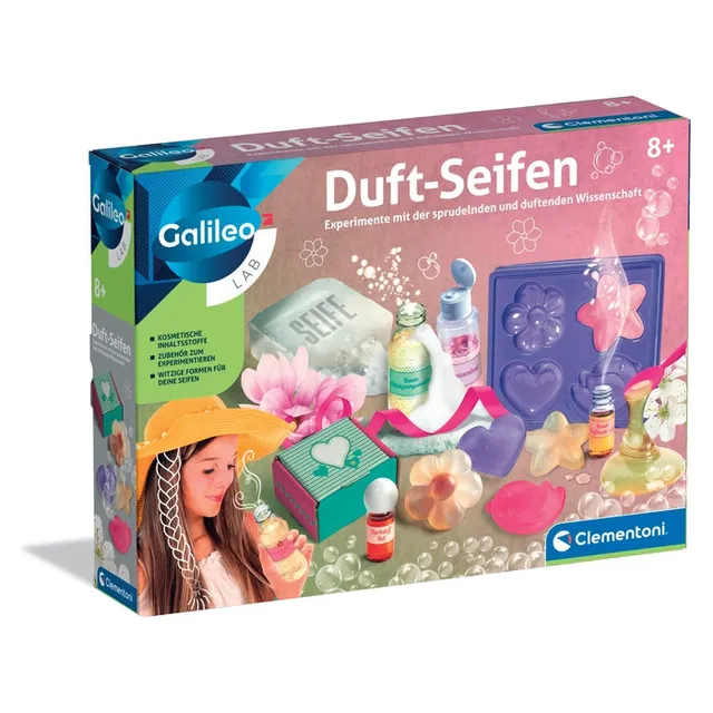 clementoni-galileo-lab-duft-seifen-experimentierkasten-kosmetik-set image 1