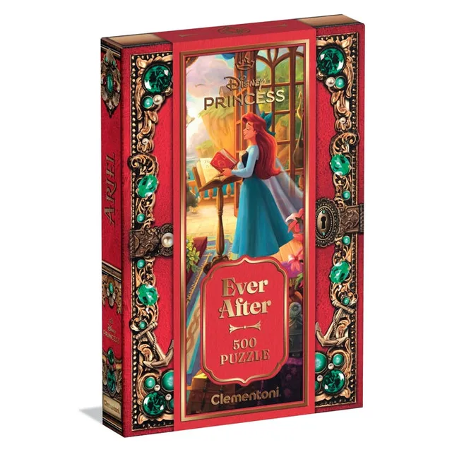 clementoni-ariel-puzzle-500-teile-disney-prinzessinnen image 1