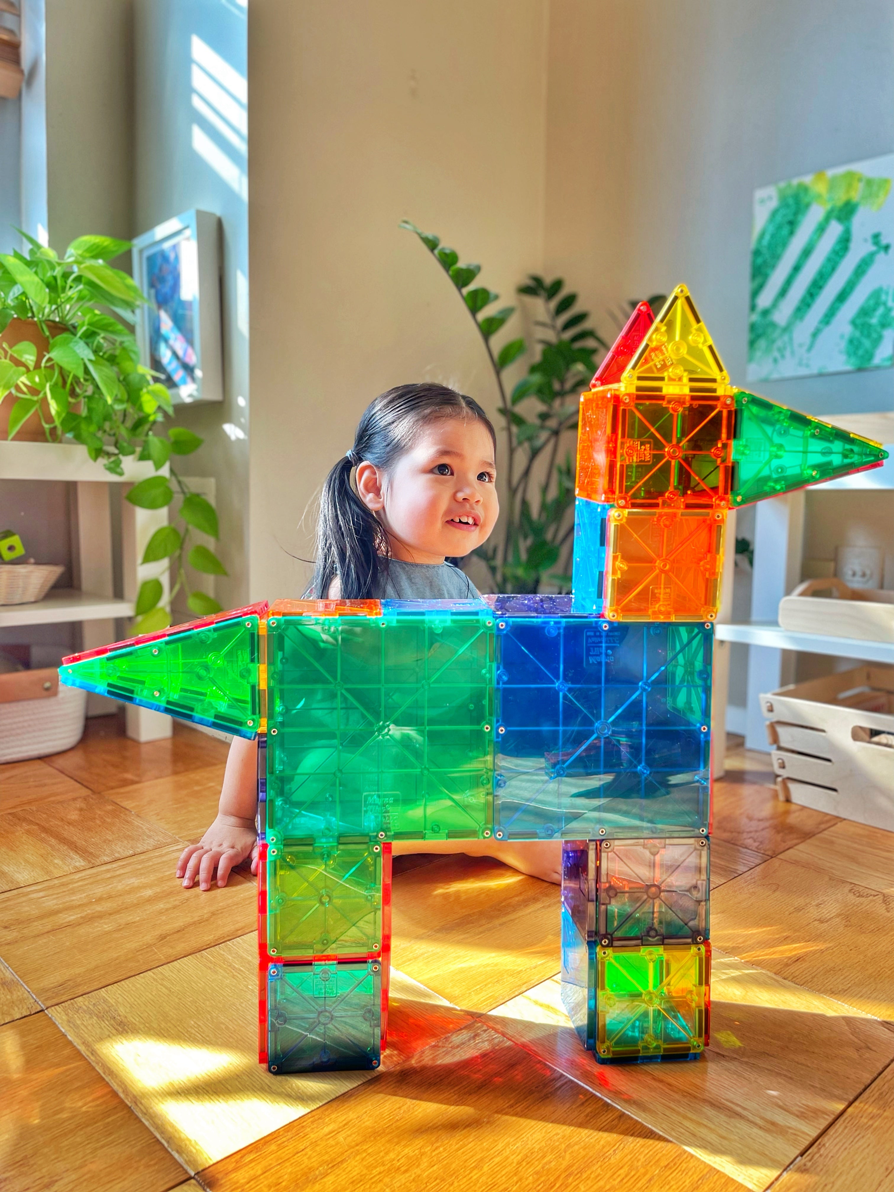 magna-tiles-classic-32-teiliges-set-magnetisches-basis-konstruktionsspiel image 6