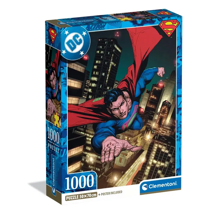 clementoni-superman-puzzle-1000-teile image 1