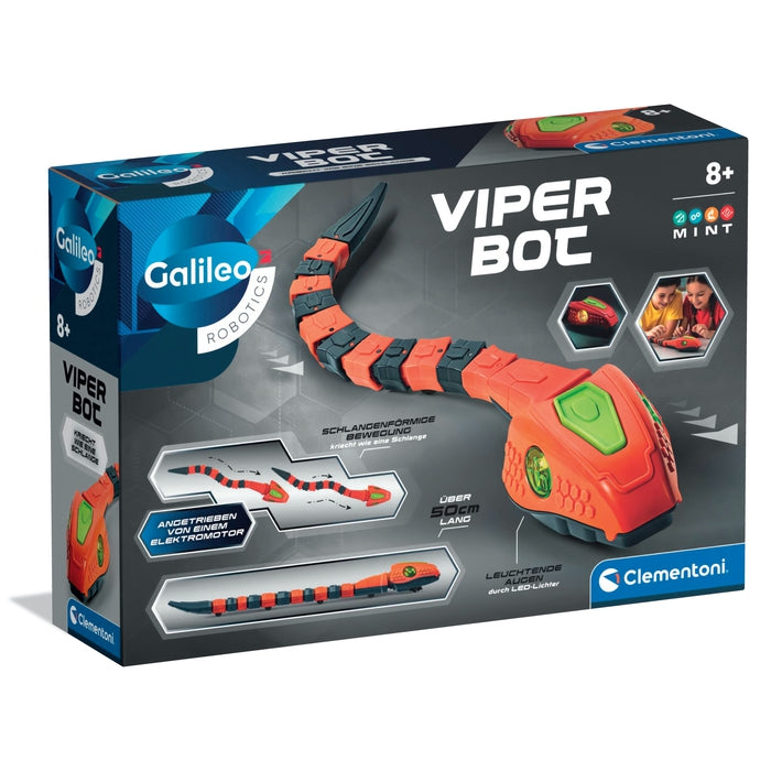 clementoni-galileo-build-viper-bot-schlangen-roboter-bausatz image 1