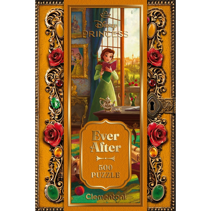 clementoni-disney-prinzessinnen-puzzle-belle-500-teile-erwachsenen-familienpuzzl image 4