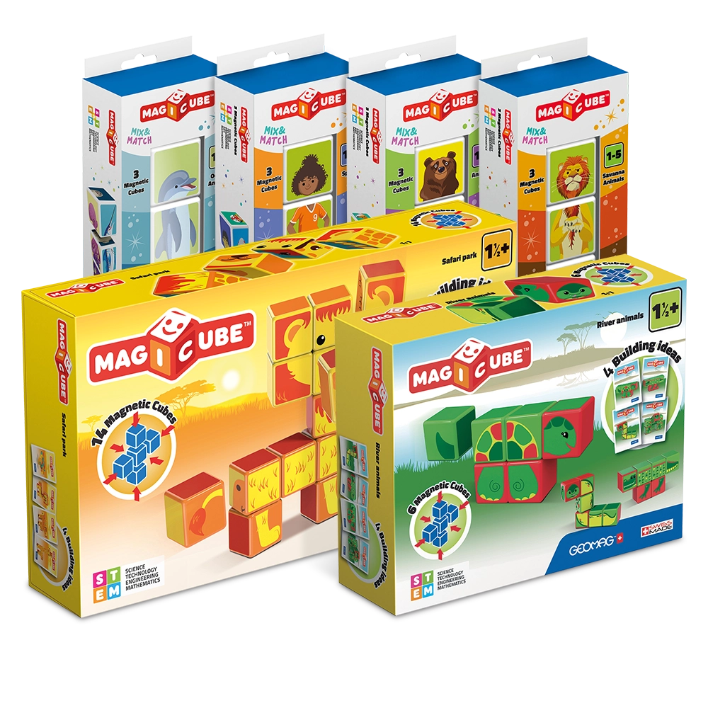 geomag-magicube-bundle-2-magnetisches-bau-konstruktionsspiel image 1