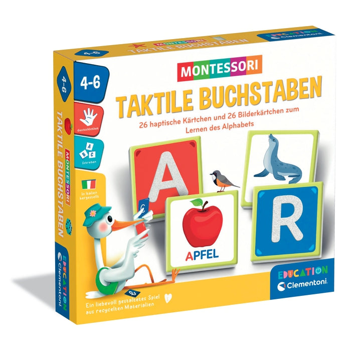 clementoni-montessori-taktile-buchstaben-alphabet-erste-worte-lernspiel image 1