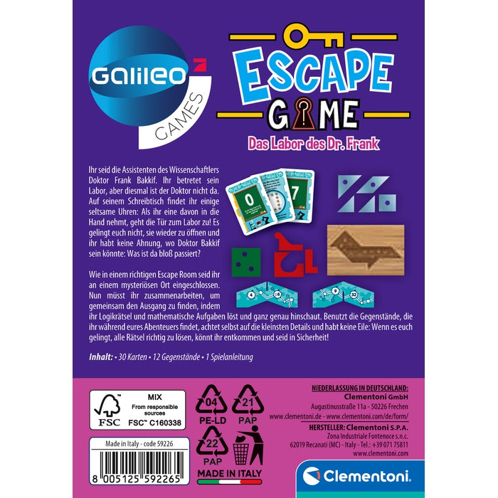 clementoni-galileo-games-escape-game-das-labor-des-dr-frank-kartenspiel image 4
