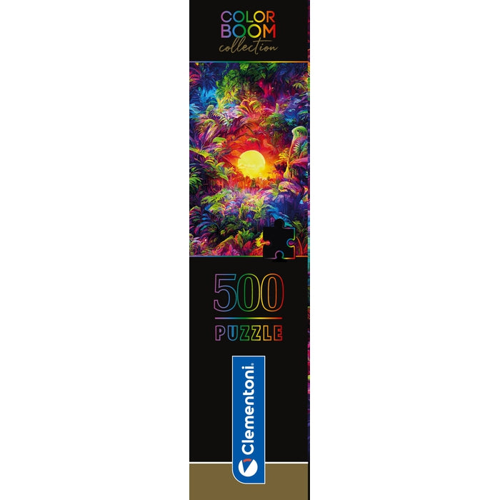 clementoni-puzzle-500-teile-psychedelic-jungle-sunrise-49-x-36-cm image 5