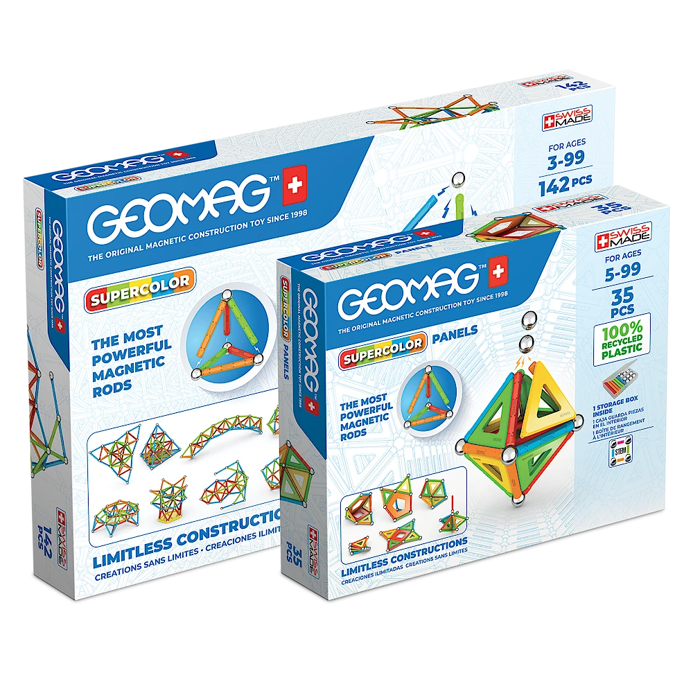 geomag-supercolor-bundle-xl-gro-es-magnetisches-konstruktionsspiel-set image 1