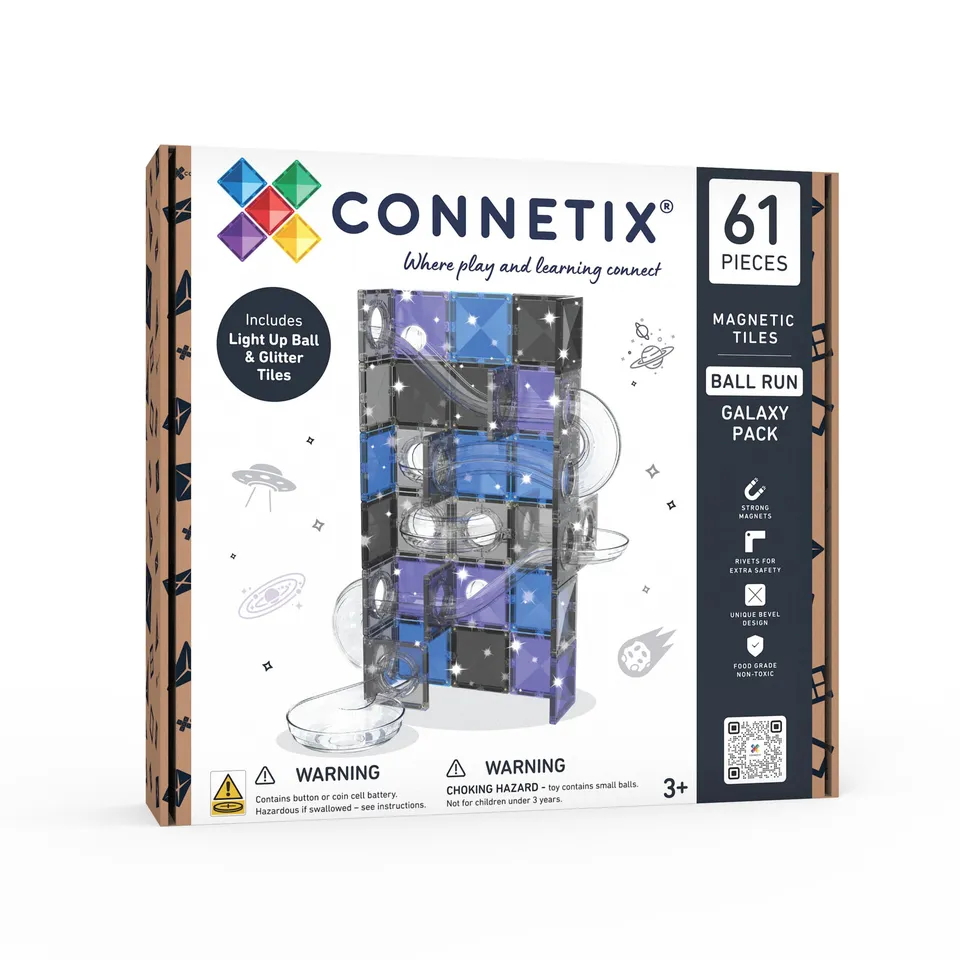 connetix-magnetische-bausteine-kugelbahn-galaxie-pack-61-st-ck image 1