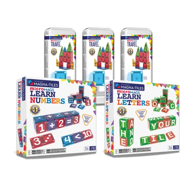 magna-tiles-small-group-learning-bundle-magnetisches-lern-konstruktionsspiel image 1