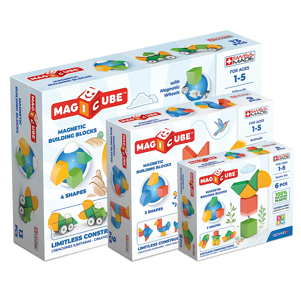 geomag-magicube-bundle-medio-magnetisches-bauspiel-w-rfel-set image 1