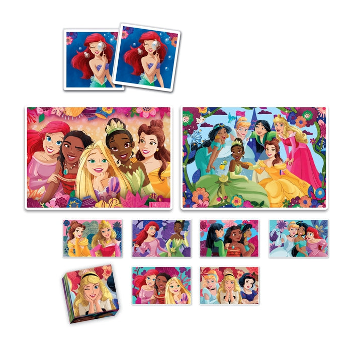 clementoni-edukit-4-in-1-disney-princess-puzzle-memo-w-rfelpuzzle-set image 2