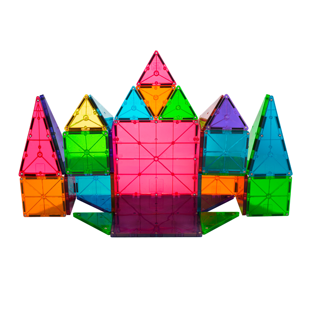 magna-tiles-classic-32-teiliges-set-magnetisches-basis-konstruktionsspiel image 4