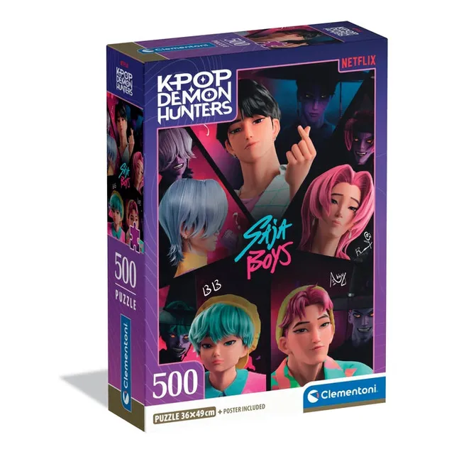 clementoni-kpop-demon-hunters-puzzle-500-teile image 1