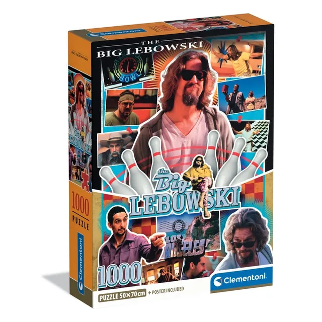 clementoni-big-lebowsky-cult-puzzle-1000-teile image 1